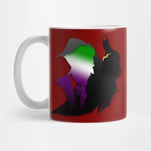 Silhy bat colors Mug